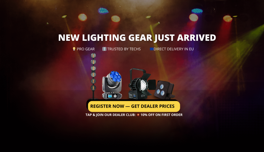 New lighting gear just ARRIVED