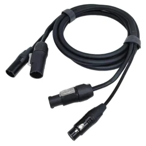 Pro Lux DMX COMBO cable 2m IP
